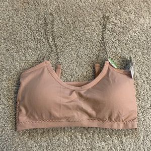 3/$25 🎈 Rue21 Pink Rhinestone Chain Strap Bralette